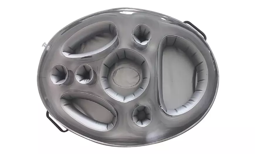 Image 3: Inflatable Floating Drink Holder Pool Cup Holders