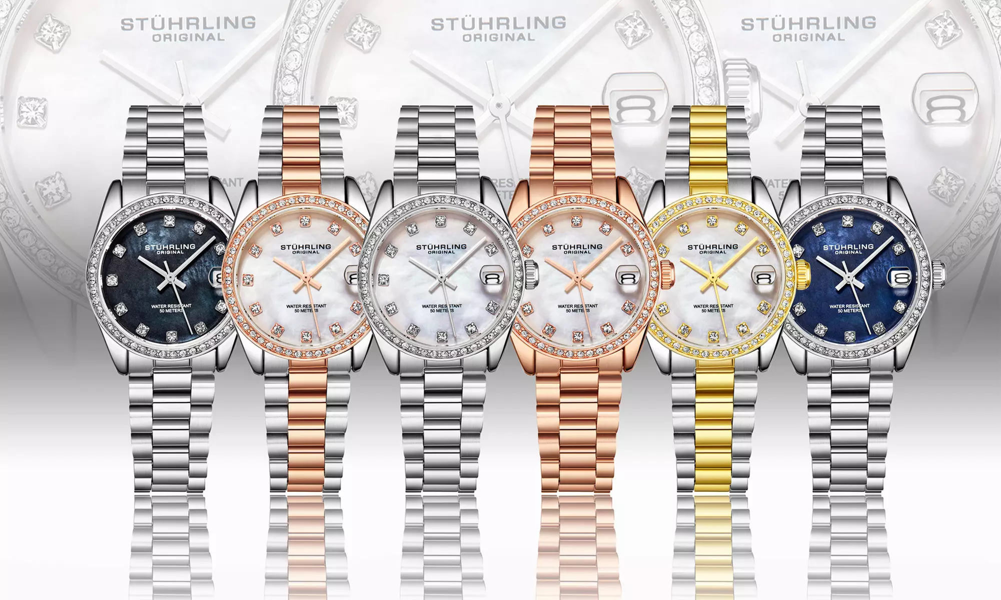 Stuhrling Women's Stainless Steel Dress Watch - Primary Image