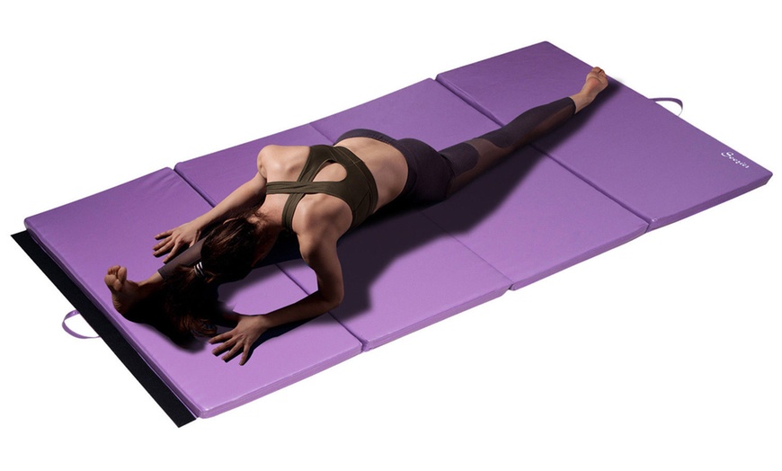 Image 22: Folding Yoga Mat