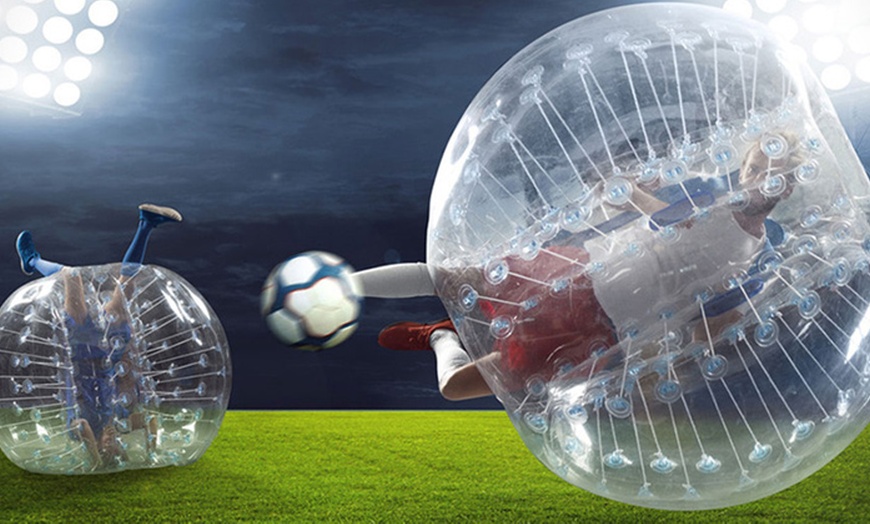 Image 1: Group Bubble Soccer, 3 Cities