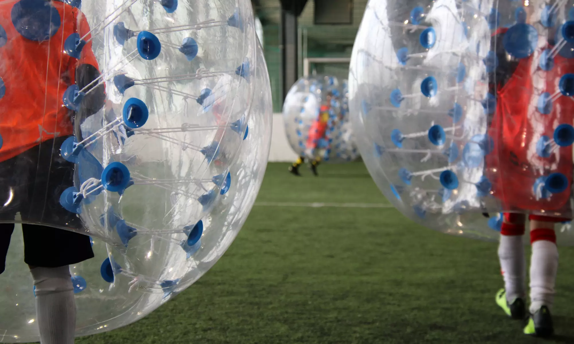 Indoor Bubble-Fußball für bis zu 10 Personen