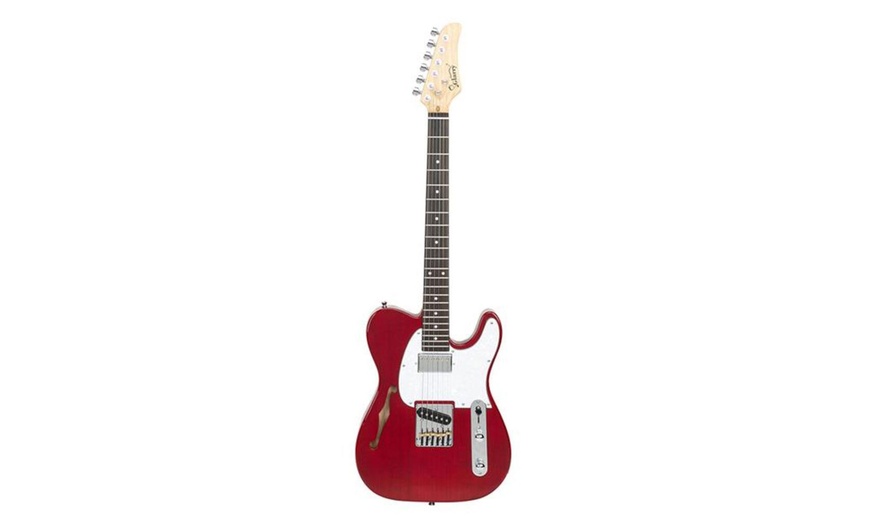 Image 25: Glarry GTL Semi-Hollow Electric Guitar