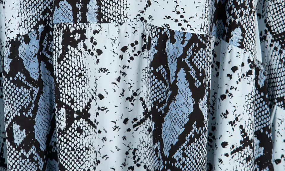 Robe à imprimé serpent - Second Medium