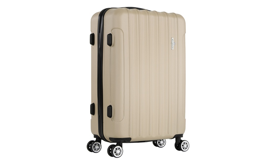 Image 15: 3-Piece Hard Shell Suitcase Set