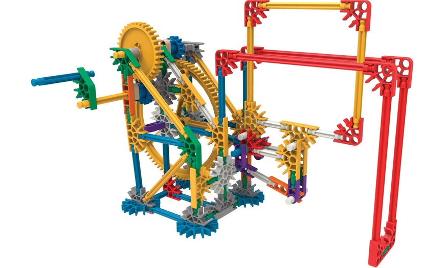 Image 2: 198-Piece Gears Construction Set