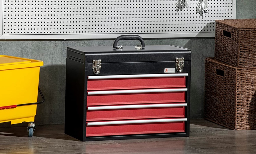 Image 13: Durhand Drawer Tool Chest Box