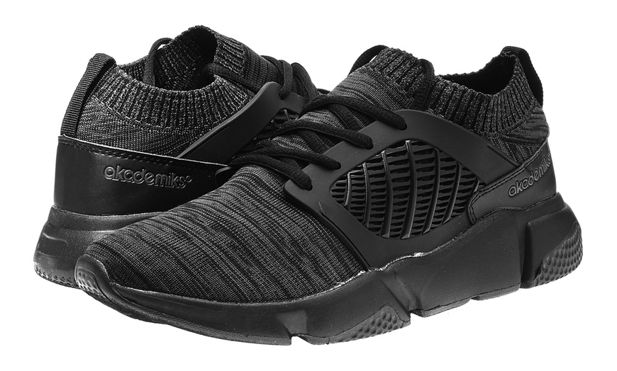 Akademiks Men's Athletic-Style Knitted Sneakers | Groupon