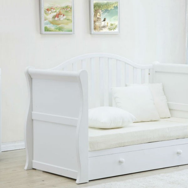 babylo sleigh cot bed