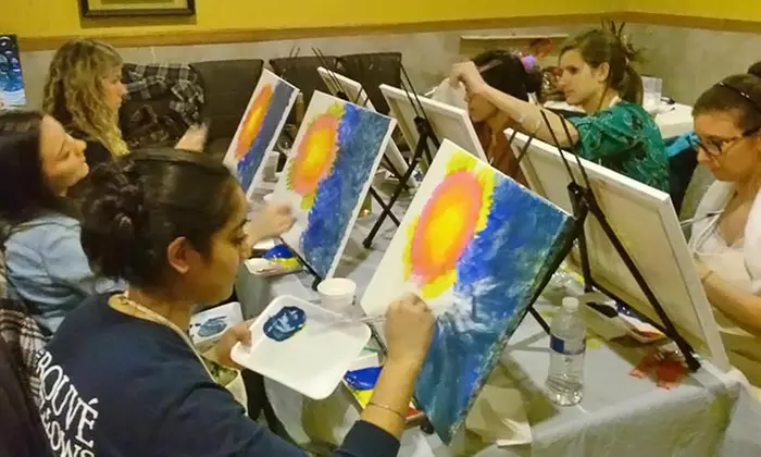 Adult Painting Class for One or Two from Paint Tyme (Up to 49% Off) - Primary Image