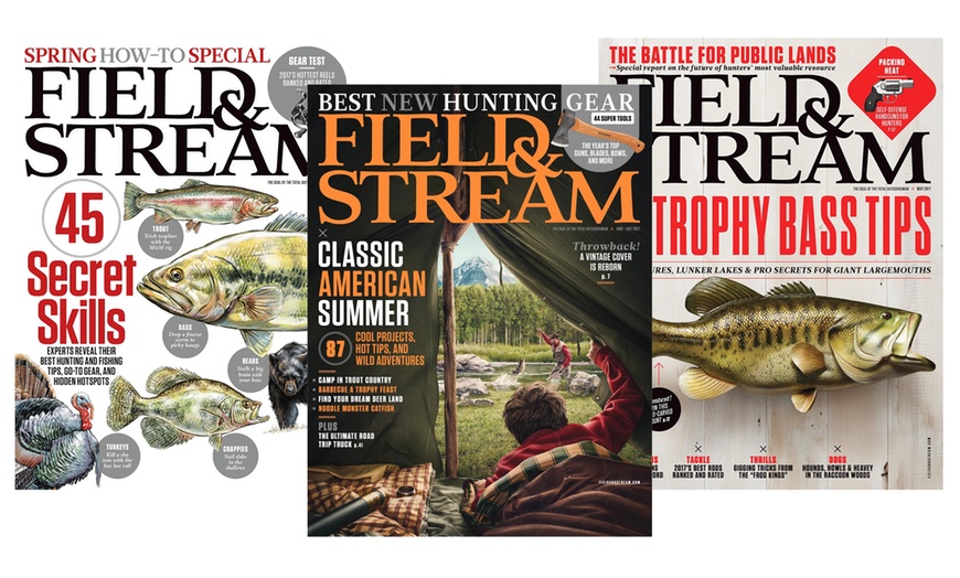 1Year, 6Issue Subscription to Field & Stream Magazine Groupon