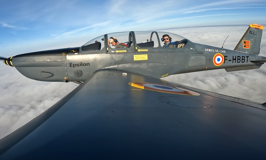 Image 1: Session en avion de l'Armée de l'Air avec BlackBird Aviation