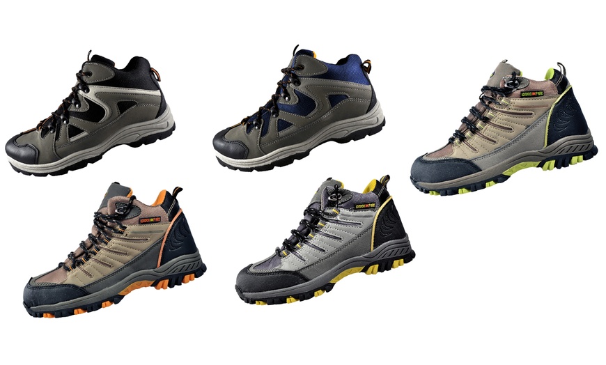 Image 1: Terrain Walking Hiking Boots