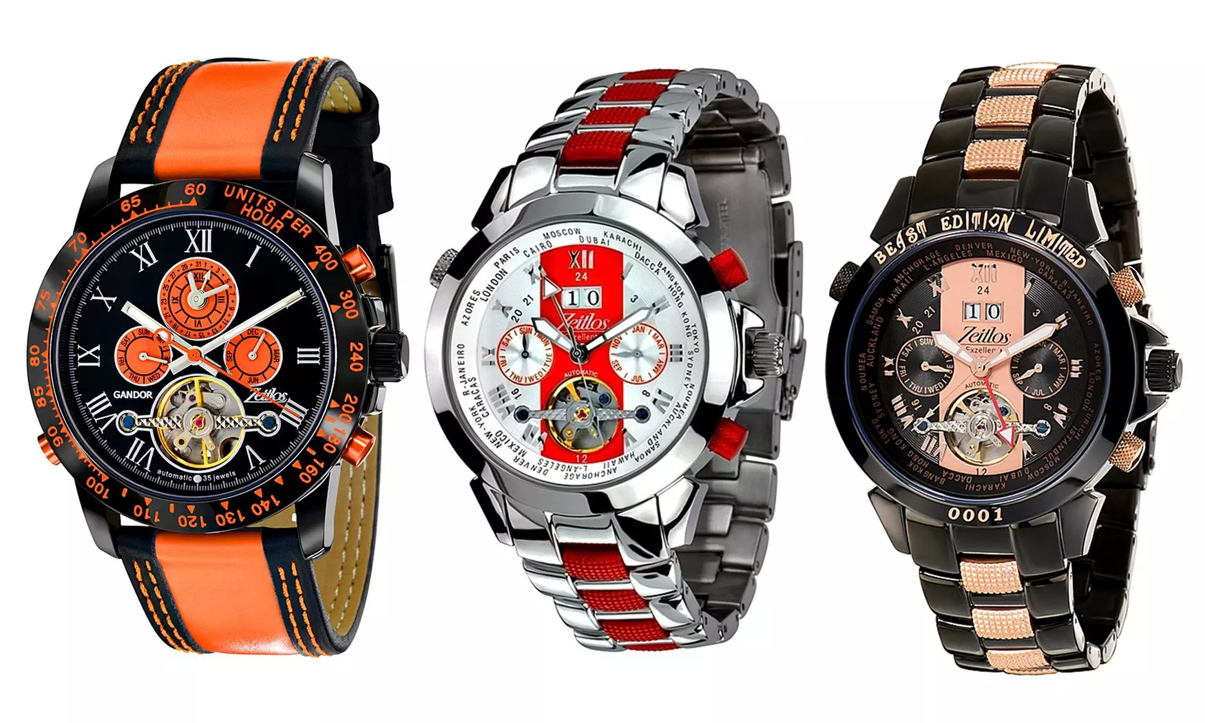 Montre automatique Zeitlos pour homme - Primary Image