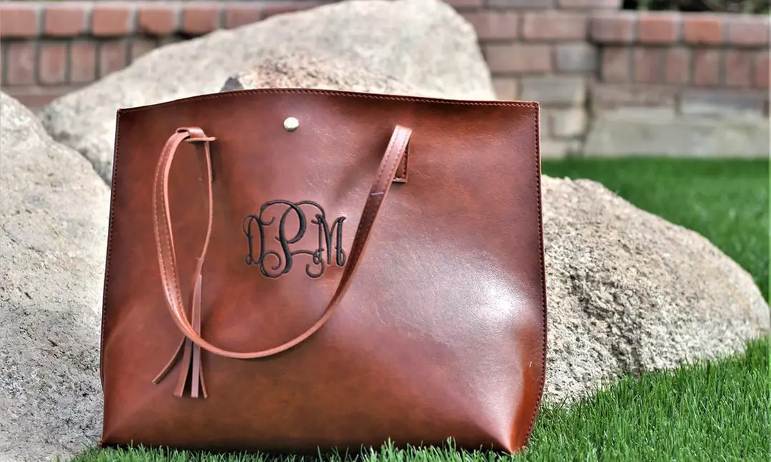 One, Two, or Three Personalized Designer Inspired Totes from VioletFox (Up to 53% Off)  - Primary Image