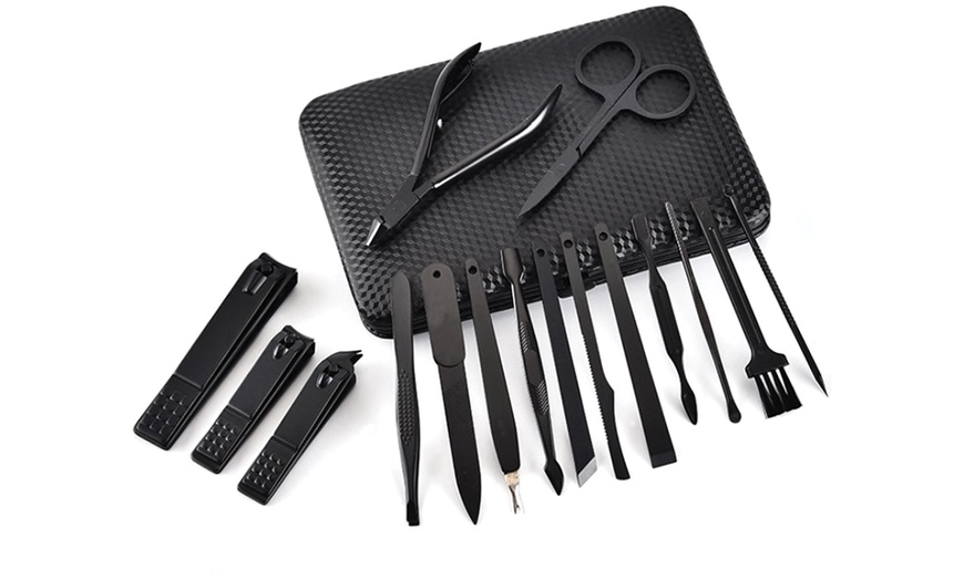 Image 4: 15-Piece Men's Grooming Kit