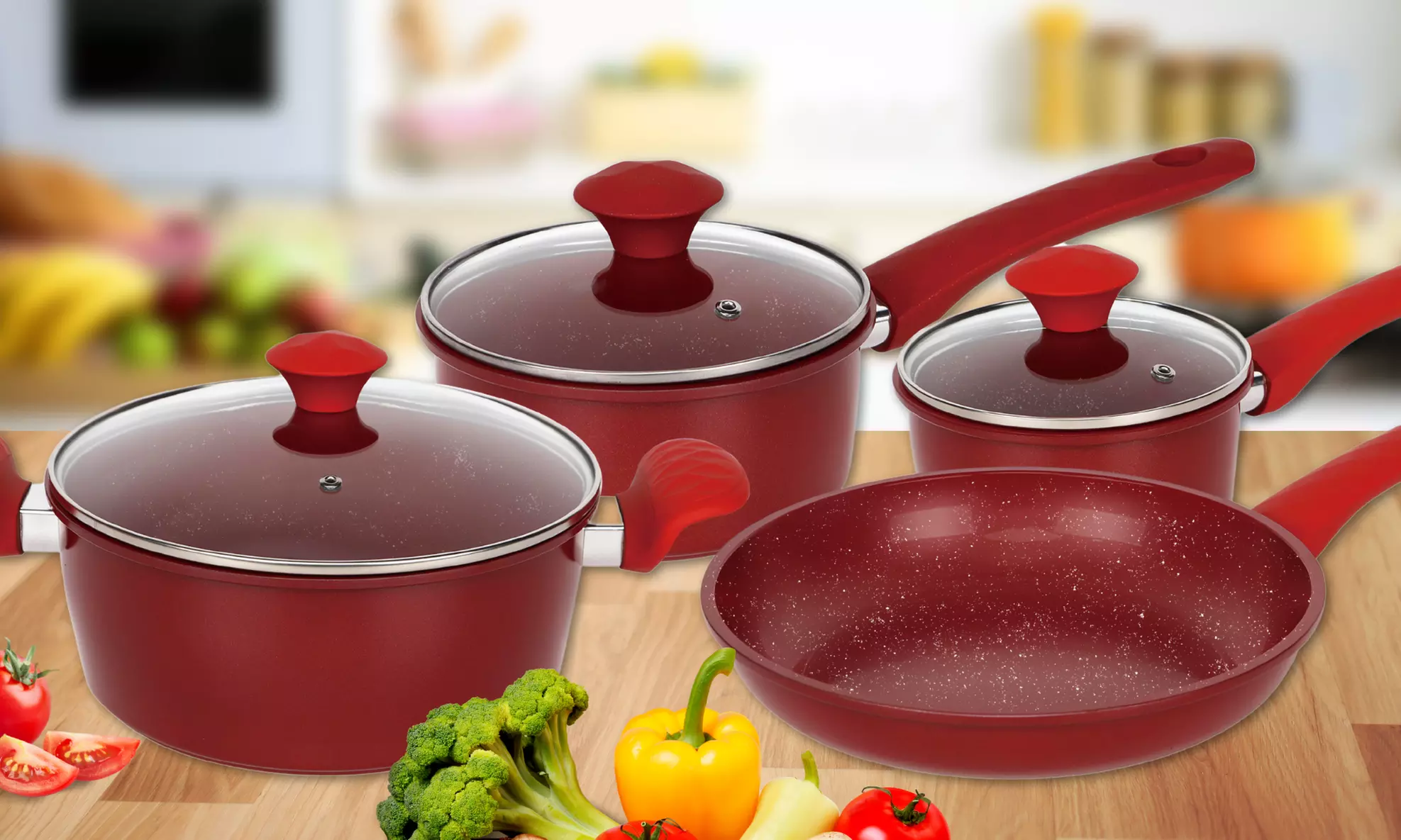 Herzberg 7-teiliges Kochgeschirr-Set