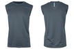 Men's Moisture-Wicking Wrinkle-Free Performance Muscle Tee (S-2XL) - Second Medium