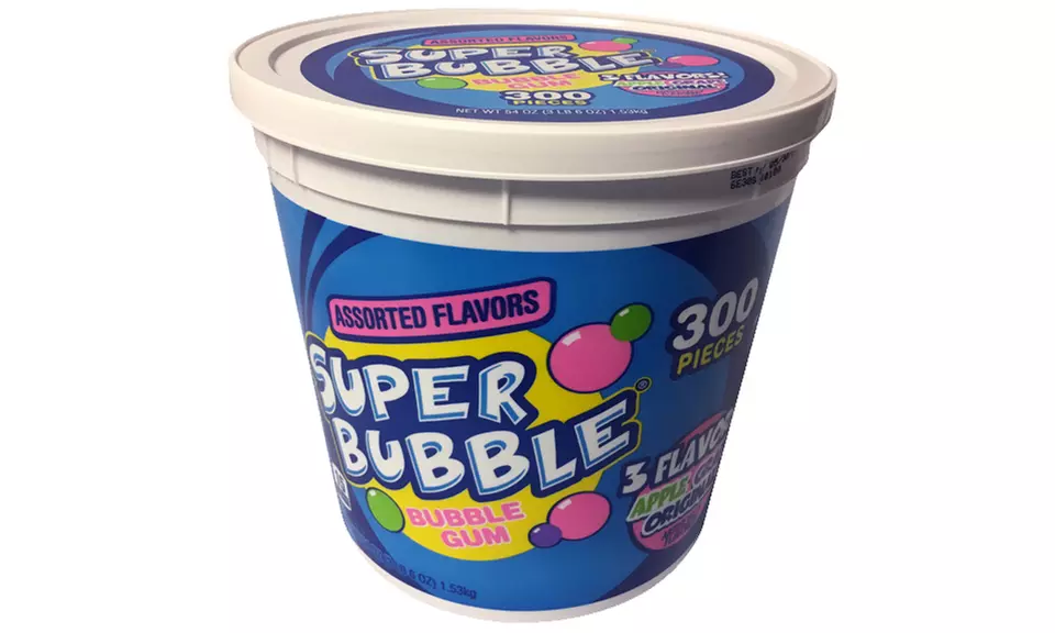Super Bubble Bubble Gum (54 Oz. Tub) - Primary Image