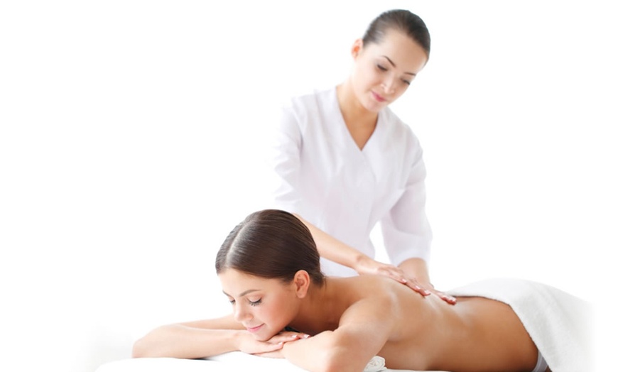 Image 2: Back or Body Oil Massage with Hot Stones; Chinese & Western Massage