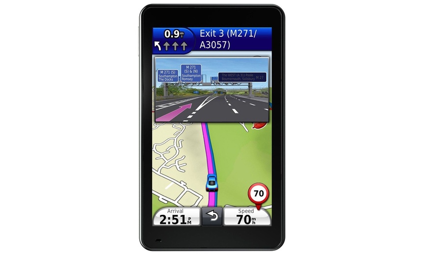 Image 3: Bluetooth Sat Nav GPS With Maps