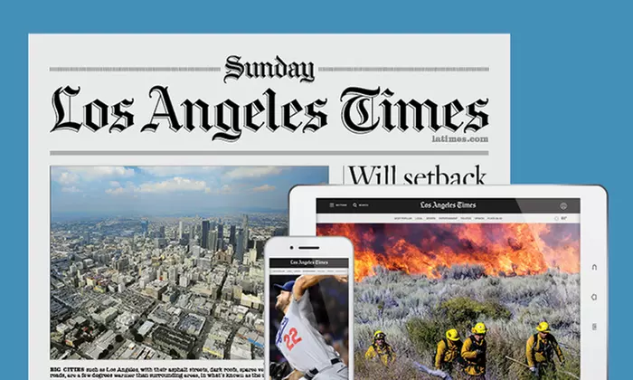 $21 for One-Year Sunday-Only Subscription to Los Angeles Times ($170.04 Value) - Primary Image