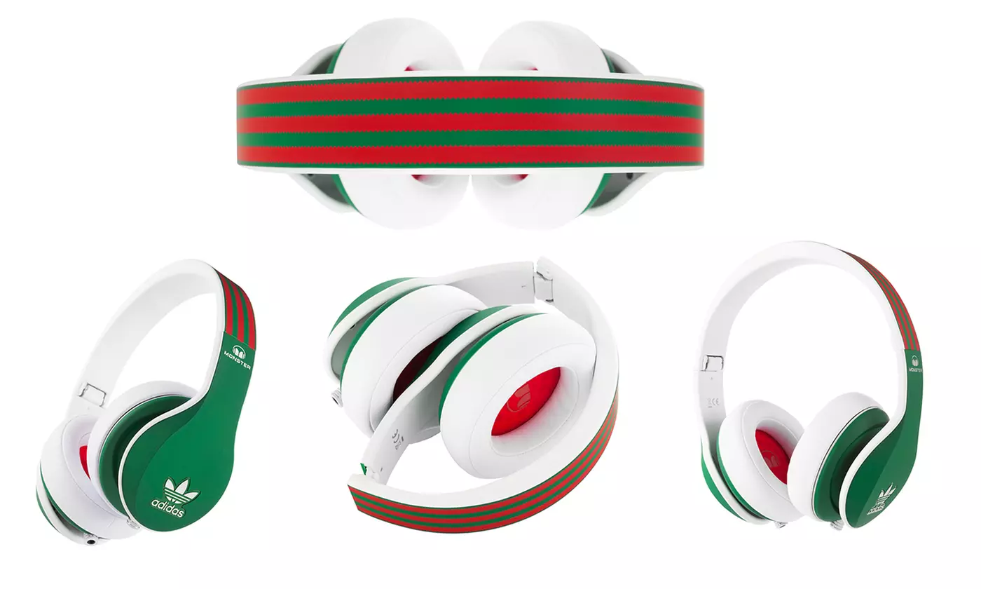 adidas Originals by Monster Flexible Over-Ear Headphones with Apple ControlTalk - Second Medium