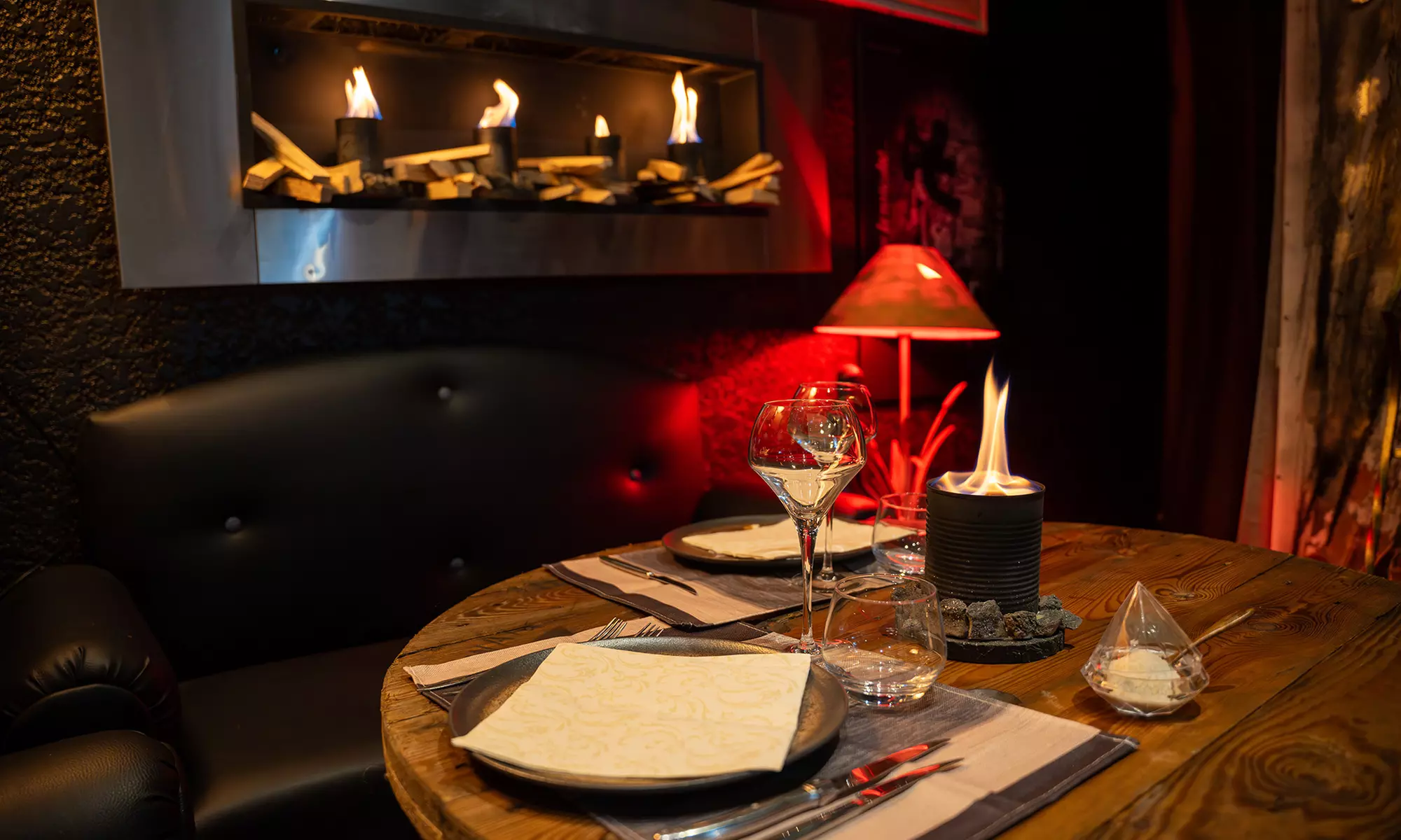 Menu de fête en 5 services pour 2 personnes aux Initiés By Chap'S