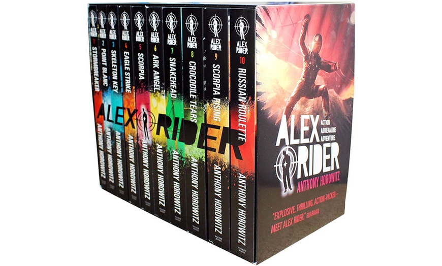 Image 1: 10 Alex Rider Books