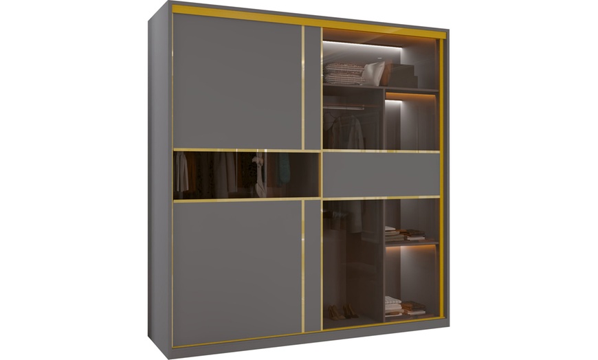 Image 5: Sliding Wardrobes 4U Sliding Double Door Wardrobe