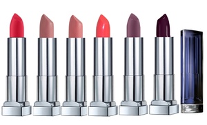 Six Maybelline Lipsticks