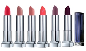 Six Maybelline Lipsticks