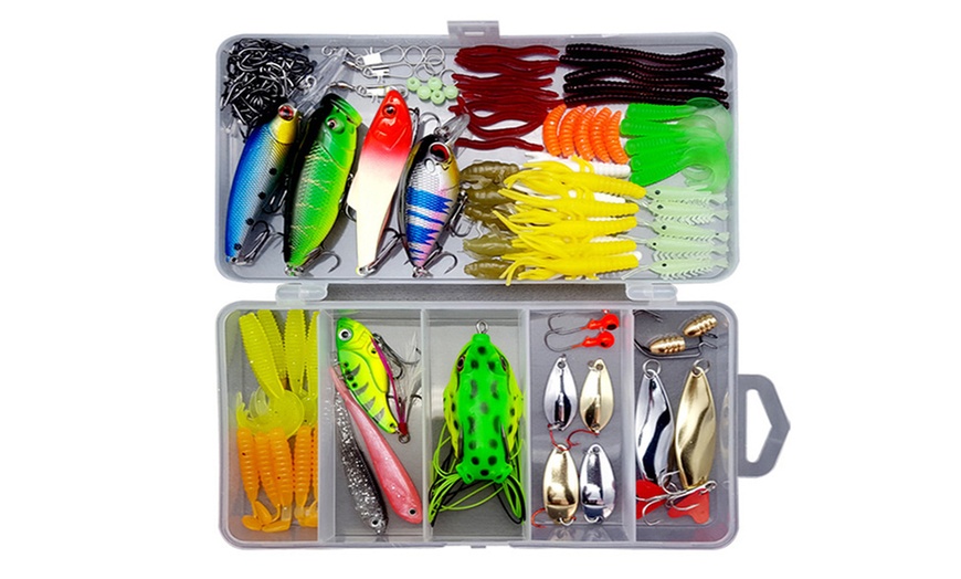 Image 8: Mixed Fishing Hook Lure Set
