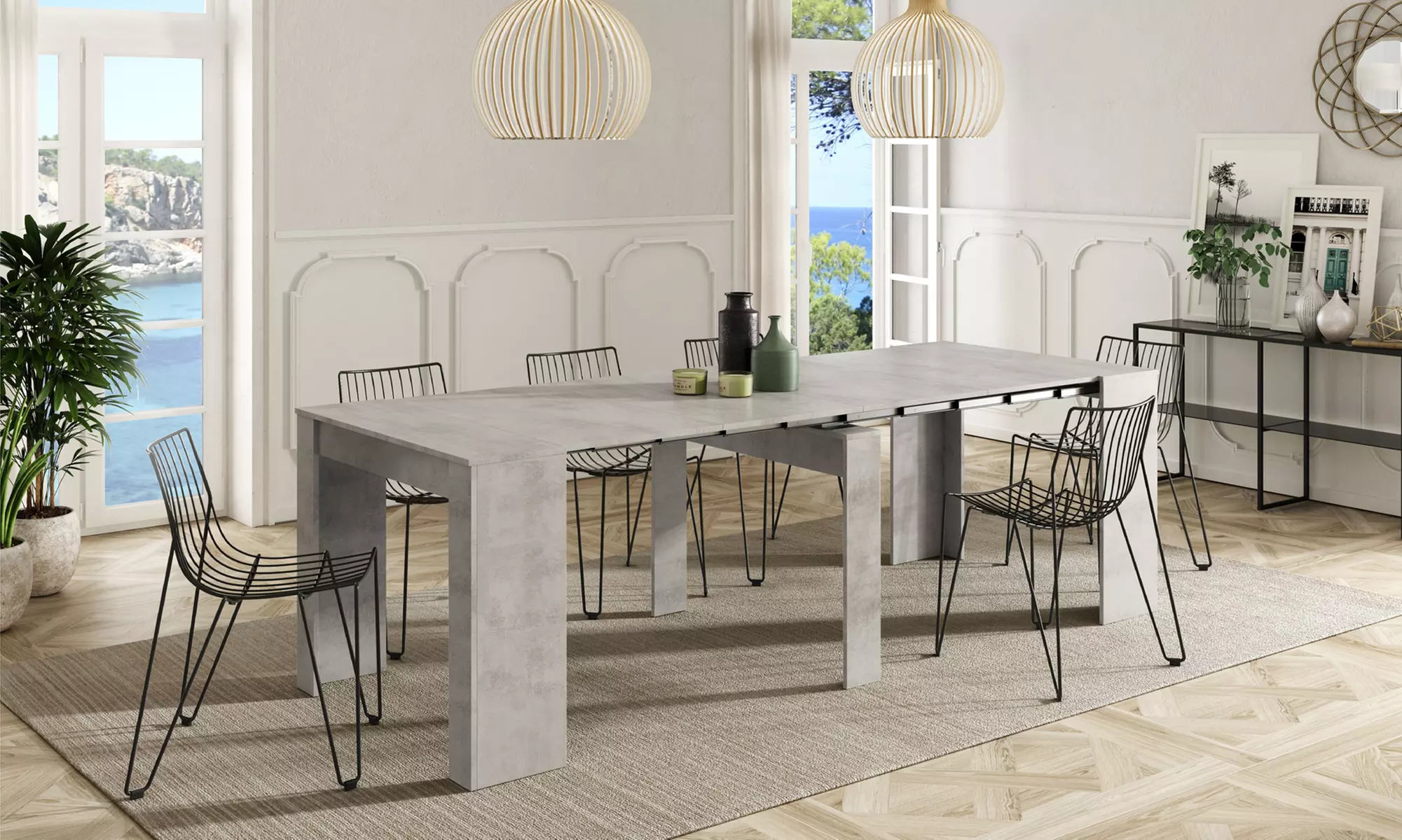 Ausziehbarer Konsolentisch „Prime"