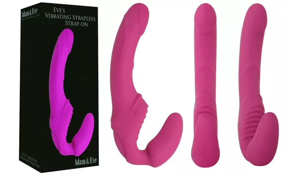 Adam & Eve Eve's Vibrating Strapless Strap-On - Primary Image
