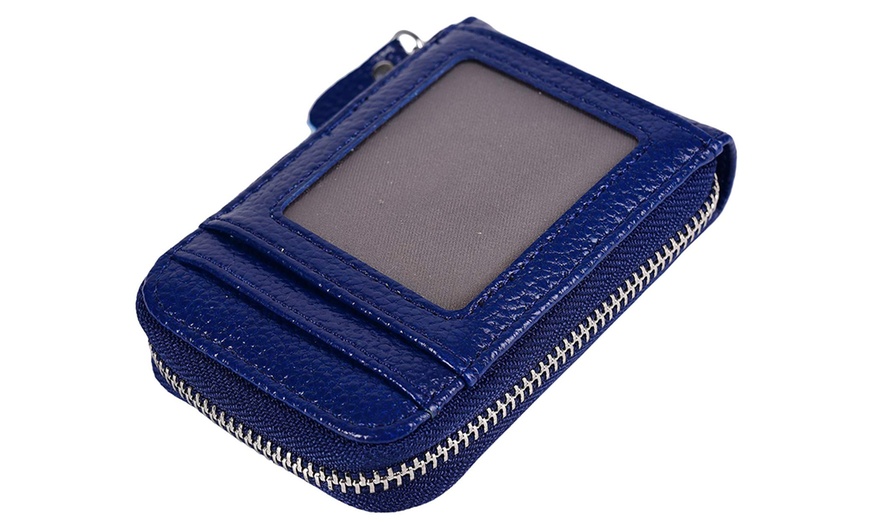 Image 6: Leather RFID Card Cash Wallet