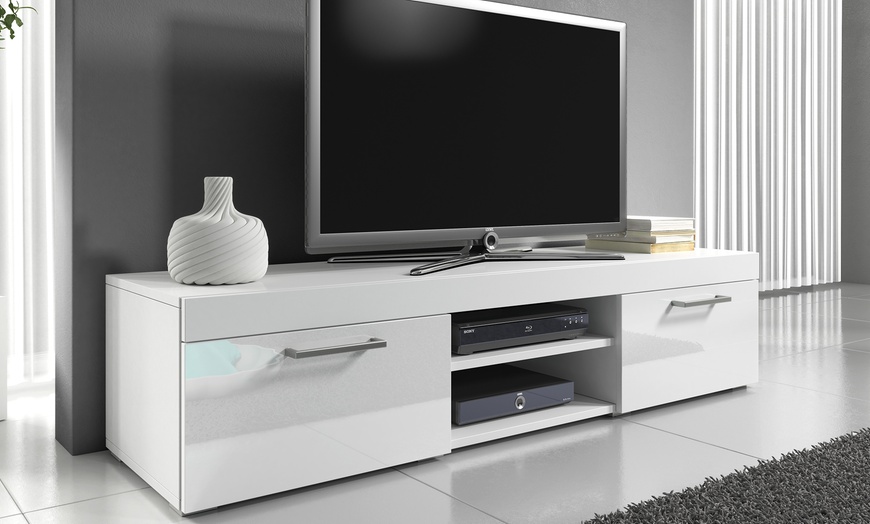 Image 4: Mambo Gloss TV Cabinet