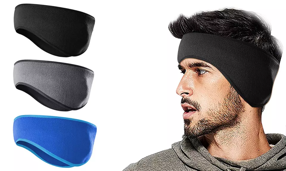 1 ou 2 bandeaux cache-oreilles en polaire - Primary Image