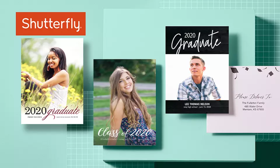 Custom Flat Photo Graduation Cards from Shutterfly (Up to $75.50 Off) - Primary Image