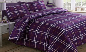 EDS Flannelette Duvet Cover Set