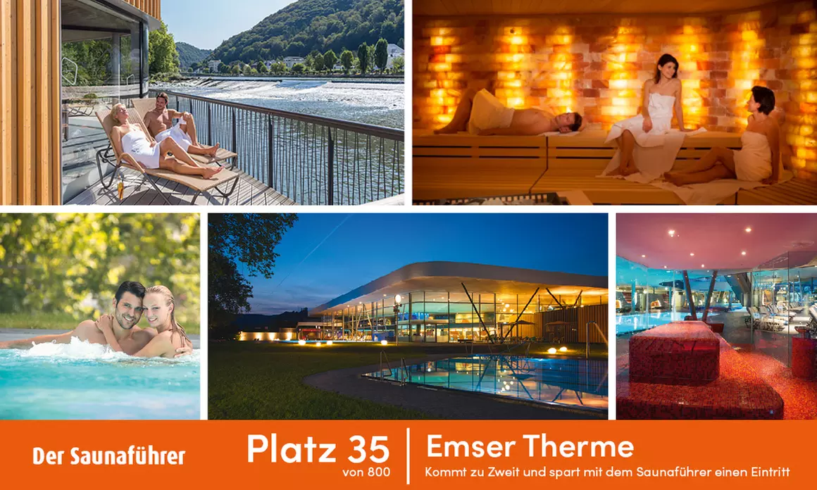 Platz 35 Emser Therme – eine der beliebtesten Thermen Deutschlands des Saunaführers erleben (bis zu 50% sparen) - Primary Image