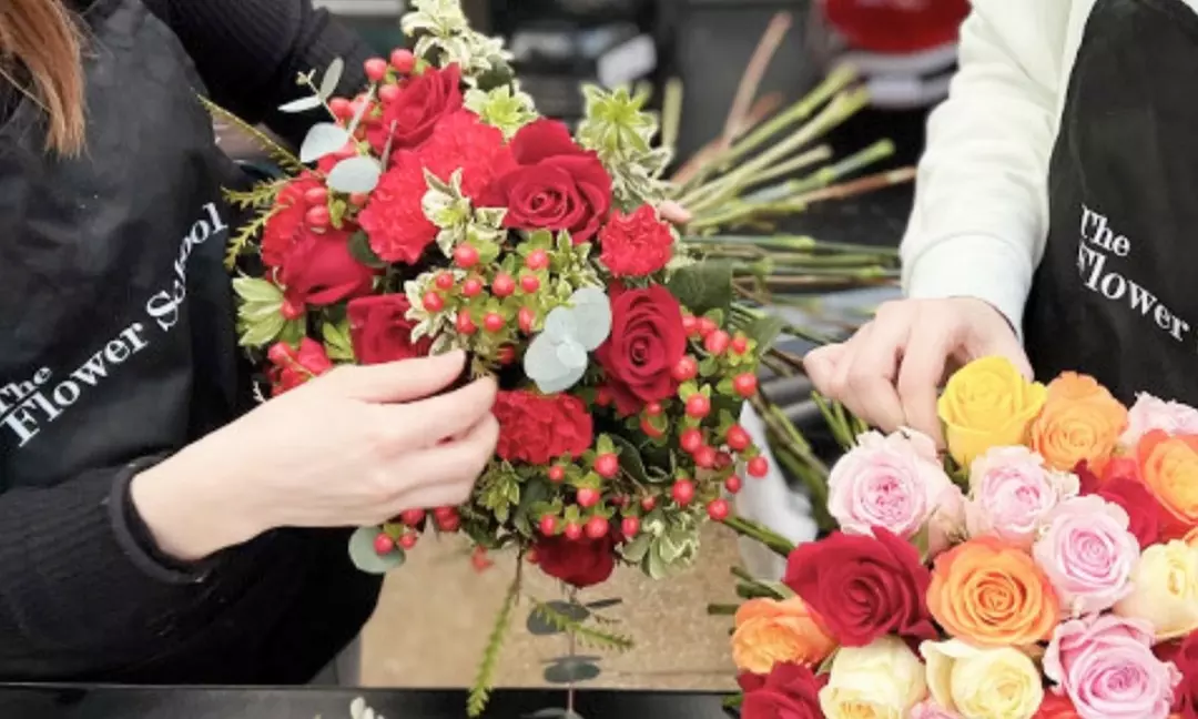 Get 20% off Selected Flower Bouquets and Gift Sets from The Flower Station and 50% off The Flower School - Perfect for Valentines Day - Second Medium
