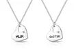 One, Two or Three Philip Jones Family Heart Necklaces with Crystals from Swarovski® - Image 6
