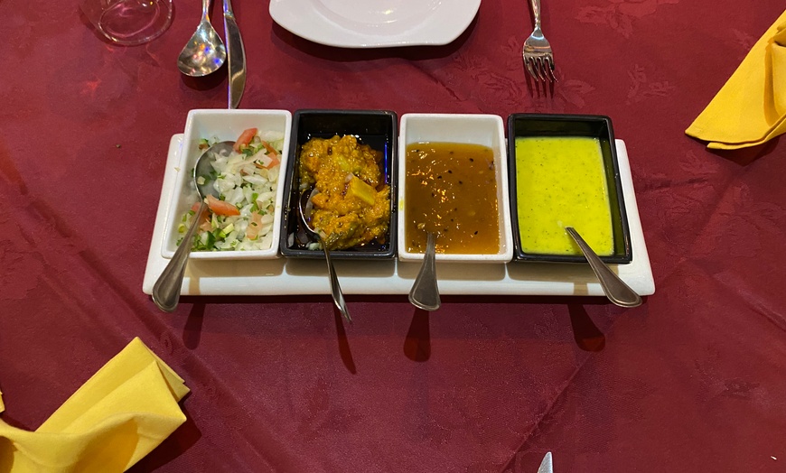 Image 3: Two-Course Meal with Rice or Naan at The Monsoon