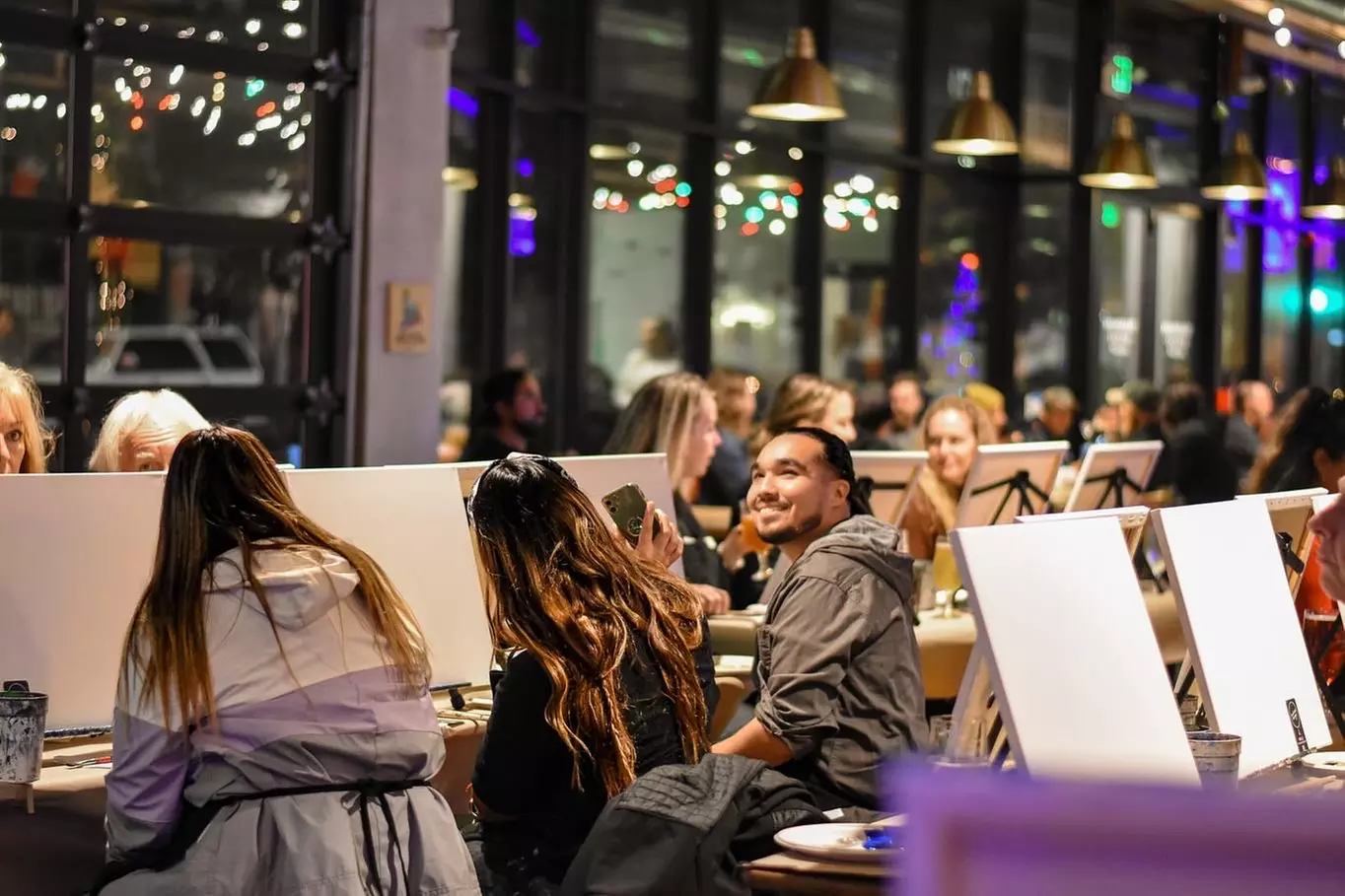 Paint & Sip Deals at Brushstrokes and Beverages