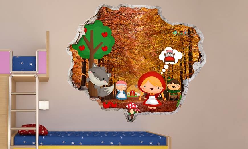 Image 9: Kid's 3D Wall Stickers