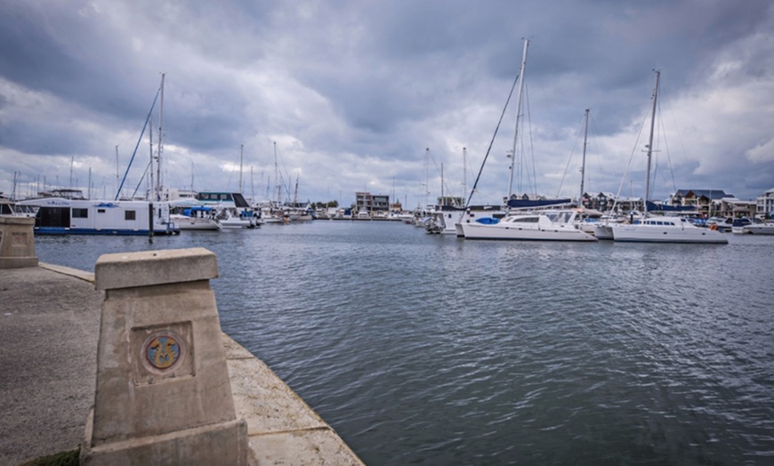 Image 6: Waterfront Dining with Wine for 2