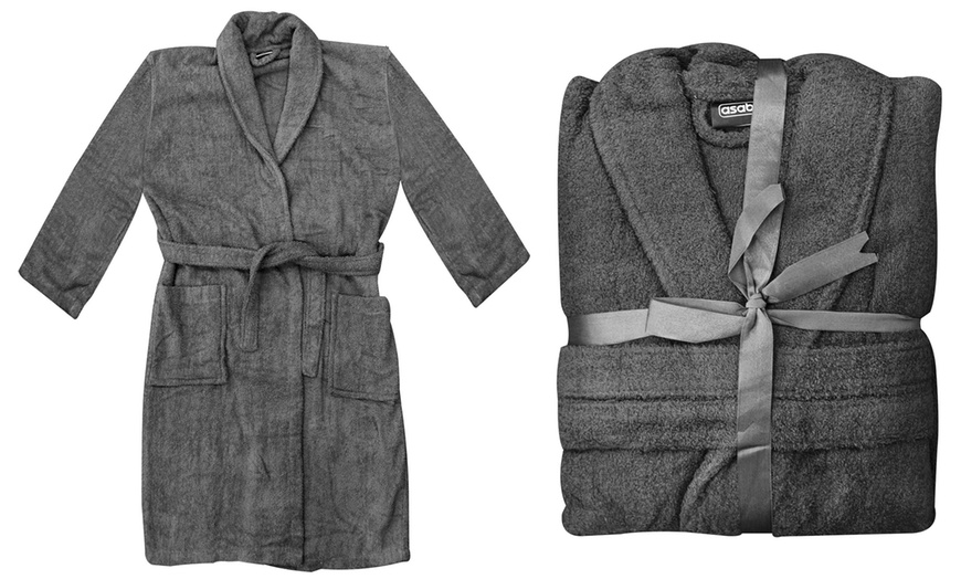 Image 2: Soft Fleece Robe 