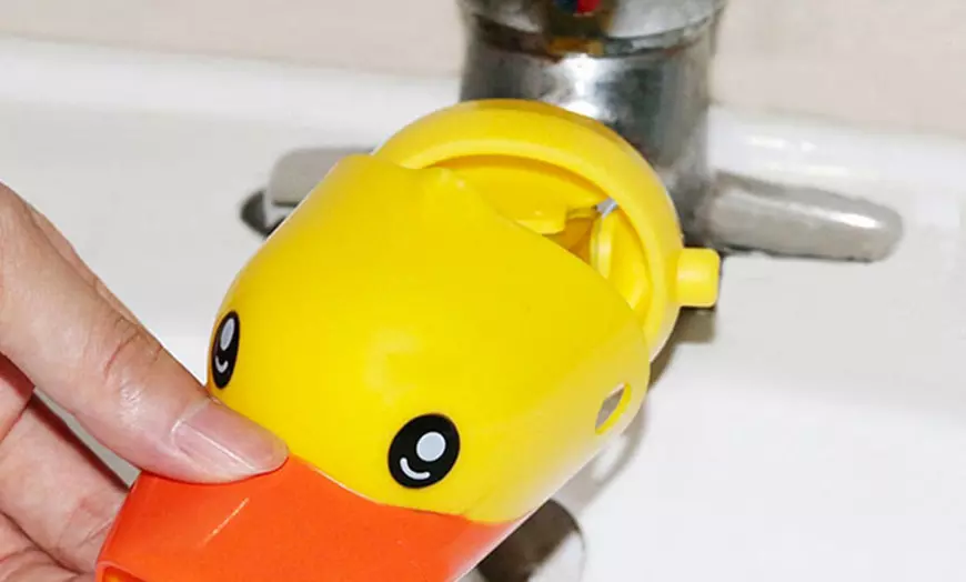 Image 6: 1 o 2 extensiones de grifo con forma de delfín, elefante o pato