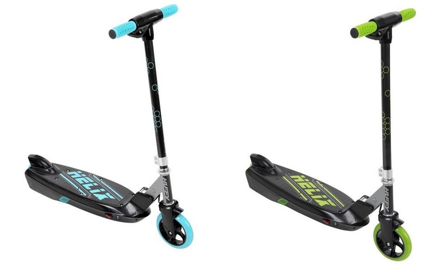 Image 1: Huffy Helix Electric Scooter for Kids