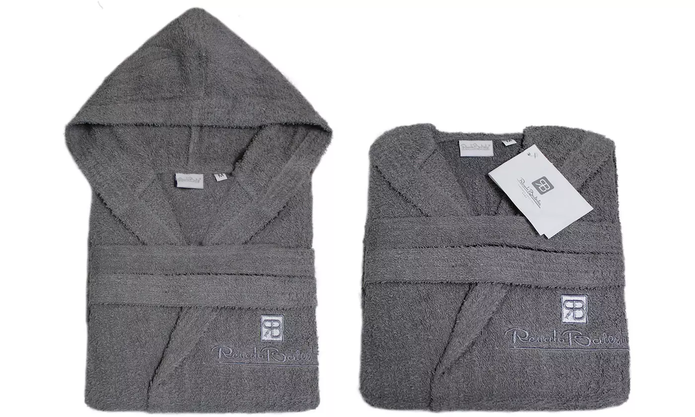 Accappatoio unisex in spugna Renato Balestra